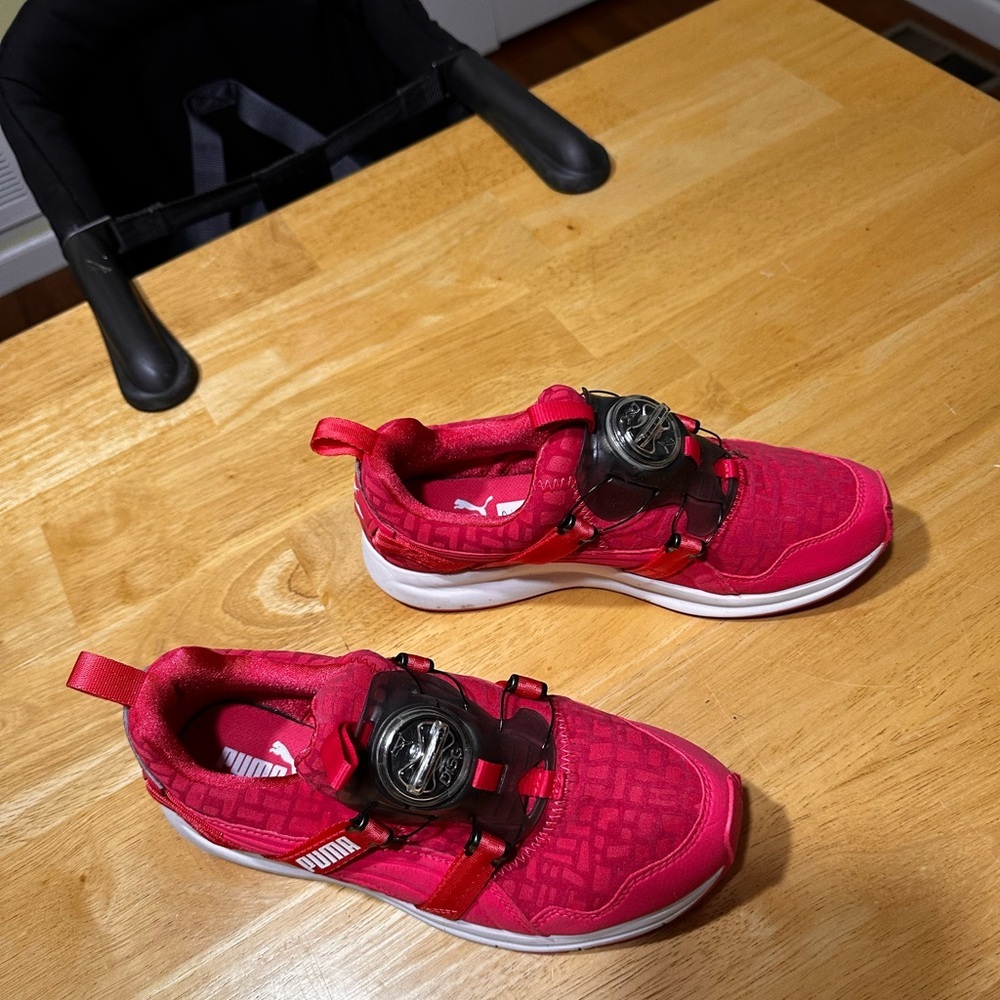 Puma Kids Vibrant Red Sneakers